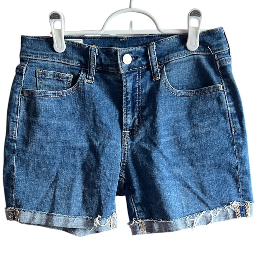 Gap Mid-Rise Denim Blue Shorts – Size 25 (0) NWOT